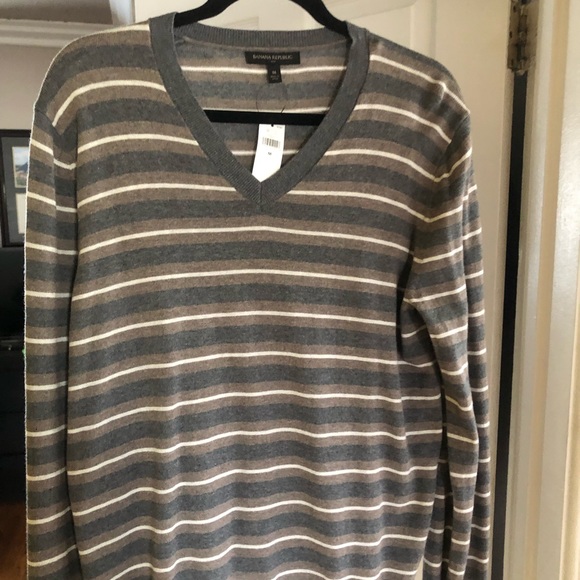 Business Casual Long Sleeve V-Neck - Picture 1 of 2